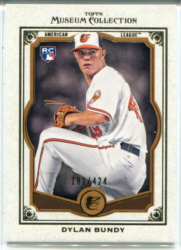 Dylan Bundy 2013 Topps Museum Collection Bronze Rookie Card 181/424
