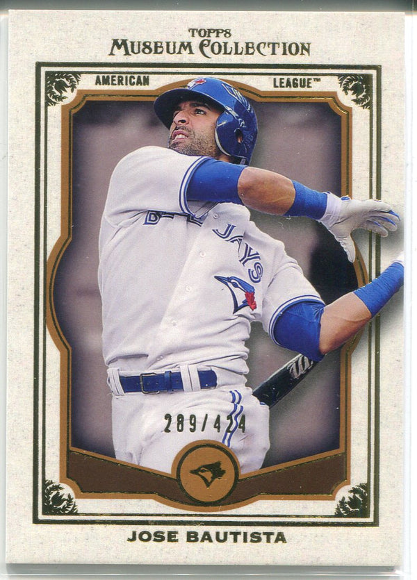 Jose Bautista 2013 Topps Museum Collection Bronze Parallel Card 289/424