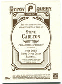 Steve Carlton Gypsy Queen Jersey Card
