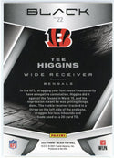 Tee Higgins 2021 Panini Black Card #22