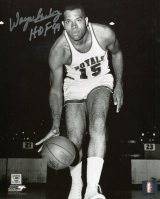 Wayne Embry Autographed "HOF 99" Cincinnati Royals 8x10 Photo