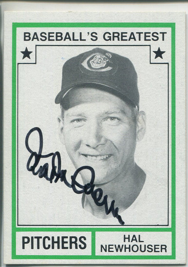 Hal Newhouser Autographed 1982 TCMA Baseball's Greatest Card