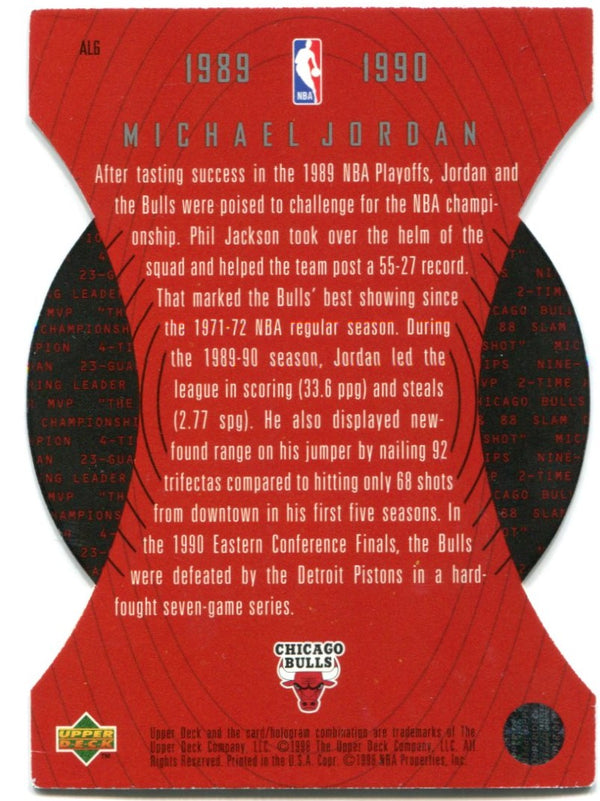 Michael Jordan Jordan Air Lines Year 6 1990