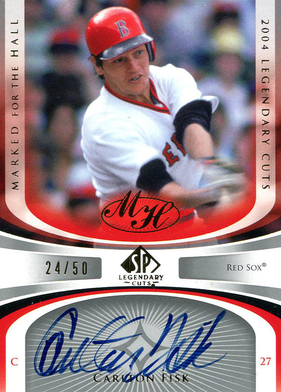 Carlton Fisk Autographed 1983 Donruss Card