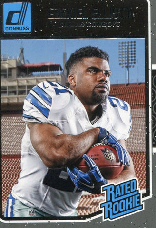 Ezekiel Elliott 2016 Donruss Rated Rookie Card