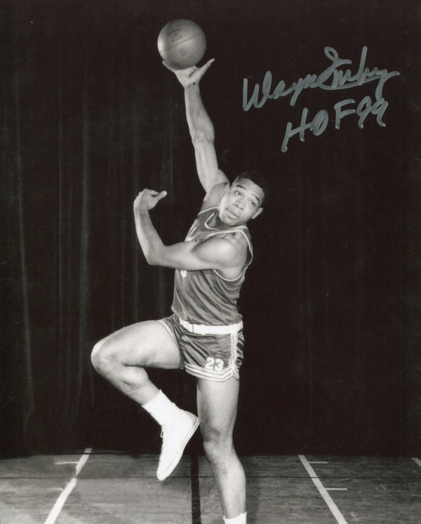 Wayne Embry Autographed "HOF 99" Miami University 8x10 Photo