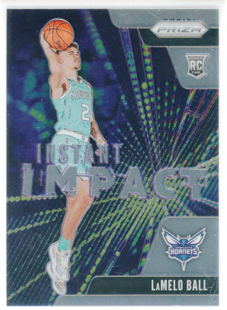 LaMelo Ball 2020-21 Panini Prizm Instant Impact Rookie Card #21