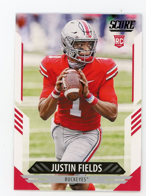 Justin Fields 2021 Panini Score #302 Card