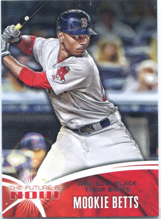 Mookie Betts 2014 Topps The Future is Now Unsigned Card