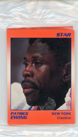 Patrick Ewing 1990 Star Card Set (1-11)