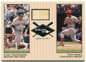 Carl Yastrzemski Tony Perez Dueling Duos Authentic Game Used Bat