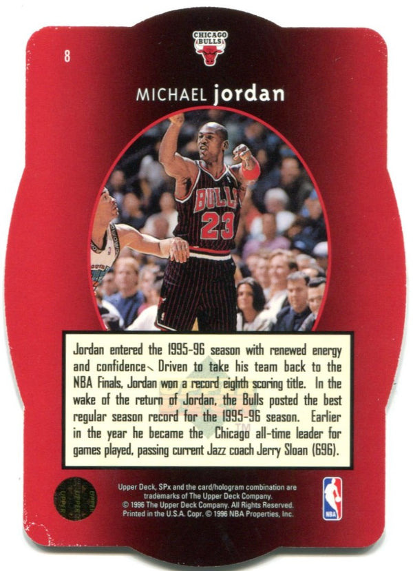 Michael Jordan 1996 Upper Deck Spx