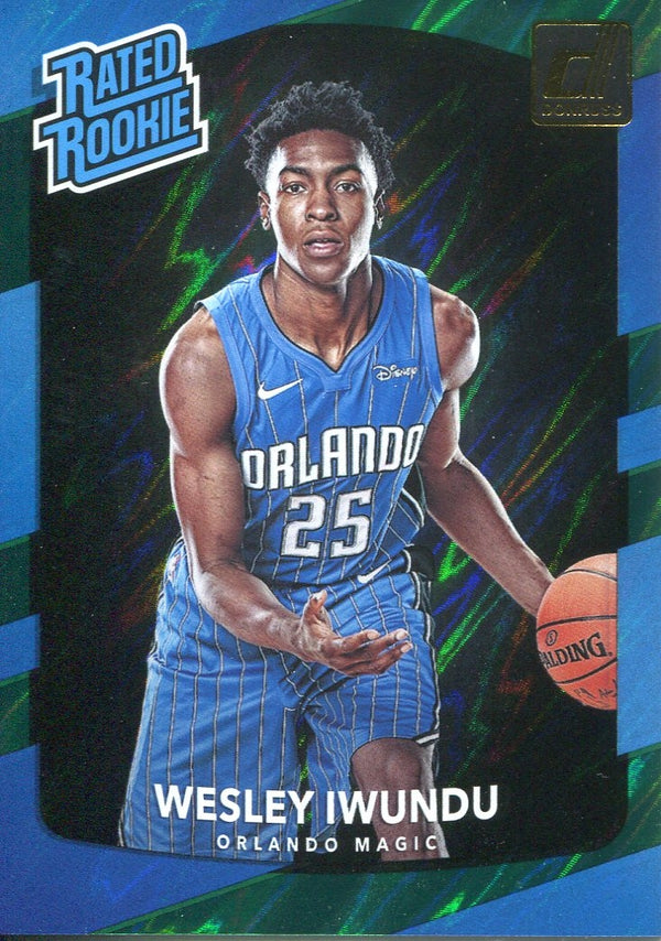 Wesley Iwundu 2017 Panini Rated Rookie Card