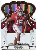 Xavier McKinney 2020 Panini Chronicles Draft Picks Crown Royale Rookie Card