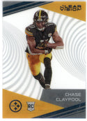 Chase Claypool 2020 Panini Chronicles Clear Vision Rookie Card #CV-15