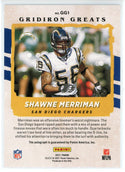 Shawne Merriman Autographed 2021 Panini Gridiron Greats Card