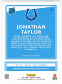 Jonathan Taylor 2020 Panini Donruss Rated Rookie Card #317