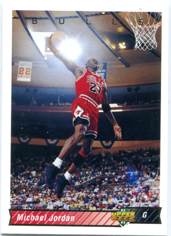 Michael Jordan 1992 Upper Deck #23 Card