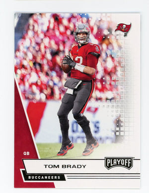 Tom Brady 2021 Panini Playoff #130 Card