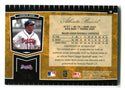Andruw Jones 2004 Leaf Certified Cuts Gold Autographed Jersey Card #18