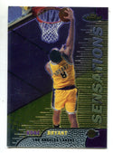 Kobe Bryant 1999 Topps Finest Sensations #128 Card