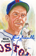 Rick Ferrell Autographed Perez-Steele Postcard (JSA) #9433/10000