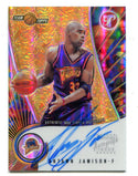 Antawn Jamison 2001 Topps Pristine Team Hoops #A-AJ Auto Card