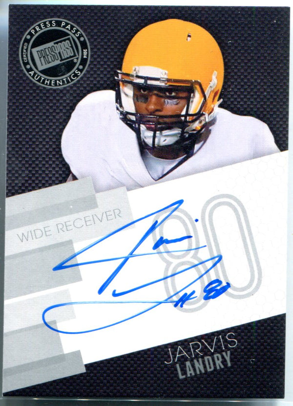 Jarvis Landry 2014 Press Pass Autographed Card