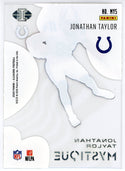 Jonathan Taylor 2020 Panini Illusions Mystique Rookie Card #MY5
