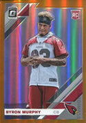 Byron Murphy 2019 Donruss Optic Orange Prizm Rookie Card 195/199