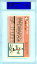 Ed Manning 1970 Topps Card #132 (PSA Mint 9)