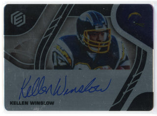 Kellen Winslow Autographed 2021 Panini Elements Card