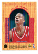 Allen Iverson 1996 Upper Deck Hardwood Prospects #14 RC