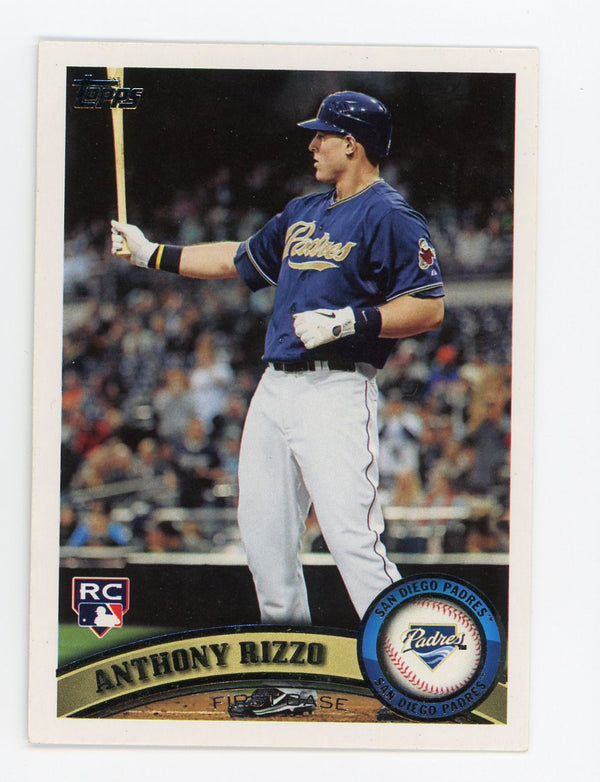 Anthony Rizzo 2011 Topps #US55 RC