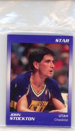 John Stockton 1990 Star Card Set (1-11)