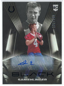 Sam Ehlinger Autographed 2021 Panini Black Rookie Card