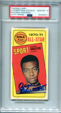 Oscar Robertson Autographed 1970-71 Topps Card #114 PSA Auto Gem MT 10