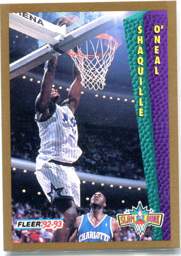 Shaquille O'Neil 1993 Fleer Unsigned Card