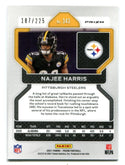 Najee Harris 2021 Panini Prizm Purple Cracked Ice #343 RC /225