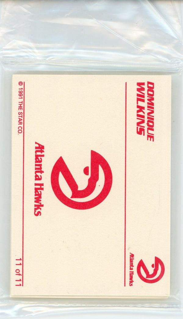 Dominque Wilkins 1990 Star Card Set (1-11)