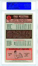 Paul Westphal 1976 Topps Card #55 (PSA Mint 9)