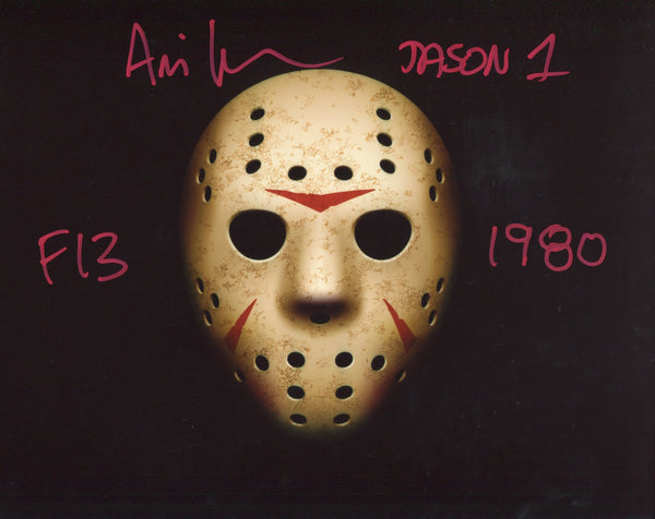 Ari Lehman "Jason 1" "F13 1980" Autographed Friday the 13th Jason Voorhees 8x10 Photo
