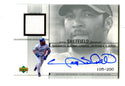 Gary Sheffield 2001 Upper Deck Autographed Patch Card #JGS