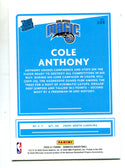 Cole Anthony 2020-21 Panini Donruss Rated Rookie #208 RC