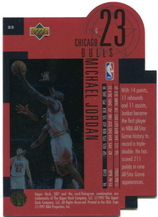 Michael Jordan Upper Deck Star Focus