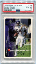 Randy Moss 1999 Upper Deck Silver Script (PSA 10)