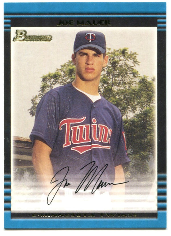 Joe Mauer Autograph Baseball Card
