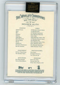 Moises Alou 2008 Topps Archives Allen & Ginter #181 Auto Card /75