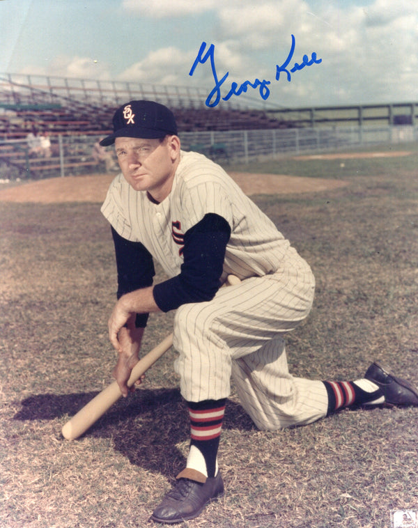 George Kell Autographed 8x10 Photo