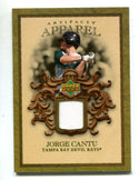 Jorge Cantu 2007 Upper Deck Apparel #mlbjc Jersey Card